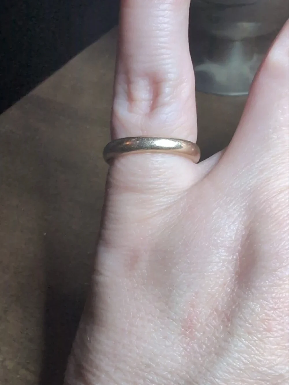 Vintage 14k GoldClassic Polished Band Ring